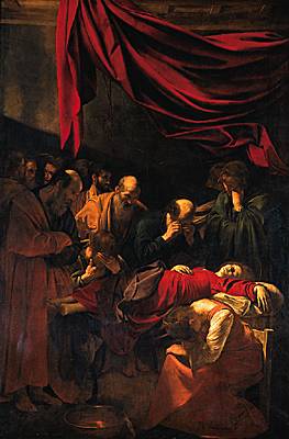 Le Caravage, Mort de la Vierge Le Caravage, Mort de la Vierge