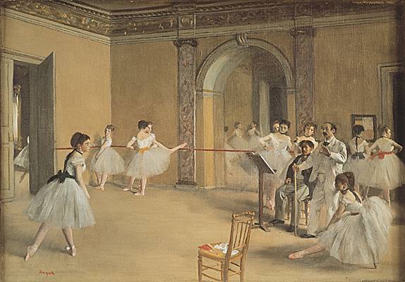 Edgar Degas, le Foyer de la danse à l'Opéra de la rue Pelletier Edgar Degas, le Foyer de la danse à l'Opéra de la rue Pelletier