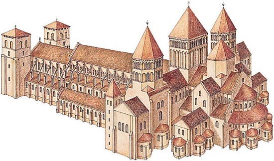 Cluny III, l'abbatiale Cluny III, l'abbatiale
