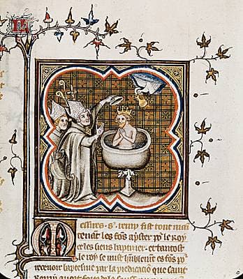 Baptême de Clovis Baptême de Clovis
