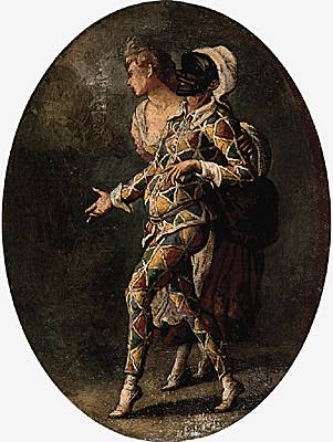 Arlequin et Colombine Arlequin et Colombine