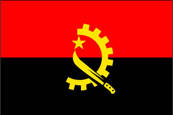 Drapeau de l'Angola Drapeau de l'Angola