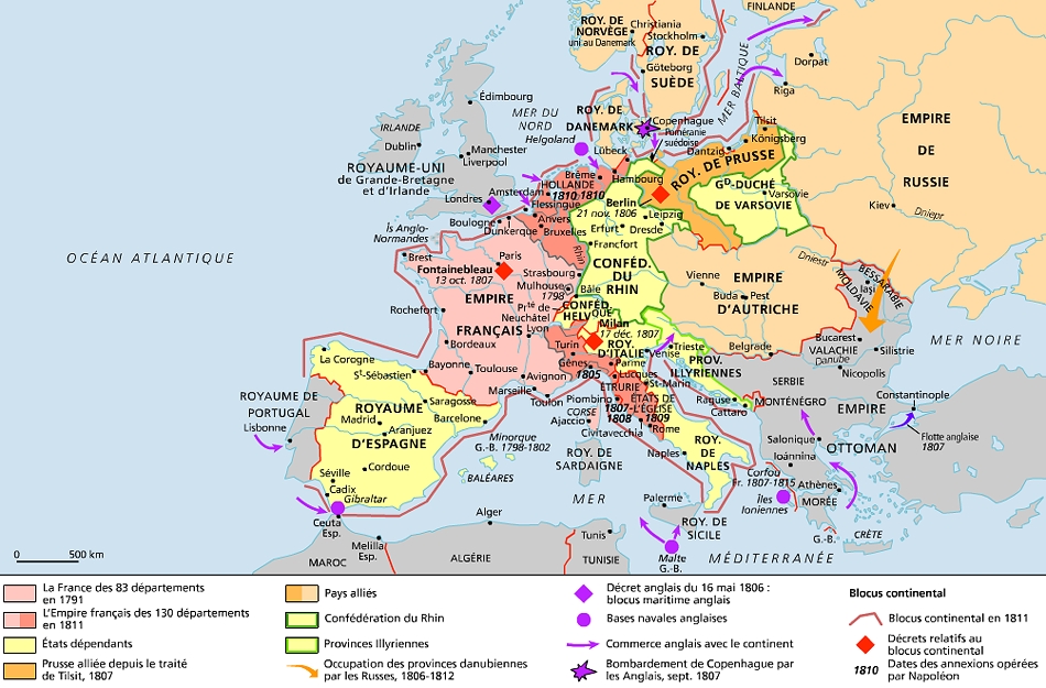 L'Europe napoléonienne L'Europe napoléonienne