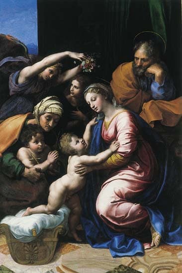 Raphaël, la Sainte Famille de François Ier Raphaël, la Sainte Famille de François Ier