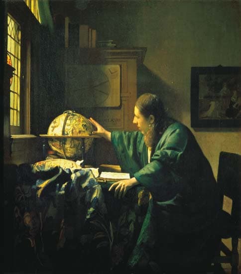 Johannes Vermeer, l'Astronome Johannes Vermeer, l'Astronome