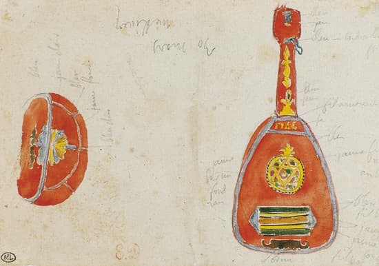 Eugène Delacroix, ud [ou oud]