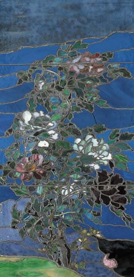 John La Farge, Pivoines agitées par le vent John La Farge, Pivoines agitées par le vent