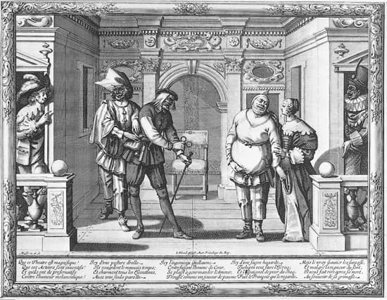 Abraham Bosse, les Comédiens de l'Hôtel de Bourgogne Abraham Bosse, les Comédiens de l'Hôtel de Bourgogne