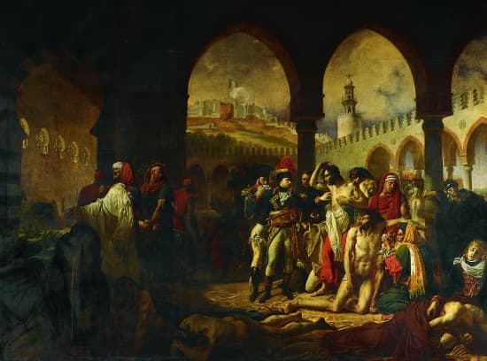 Bonaparte visitant les pestiférés de Jaffa, le 11 mars 1799 Bonaparte visitant les pestiférés de Jaffa, le 11 mars 1799