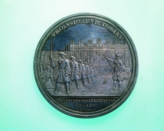 Louis XIV commandant l'exercice du mousquet Louis XIV commandant l'exercice du mousquet