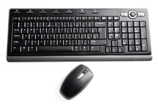 Clavier et souris d'ordinateur Clavier et souris d'ordinateur