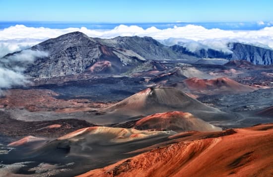 Hawaii, volcans sur l'île Maui Hawaii, volcans sur l'île Maui