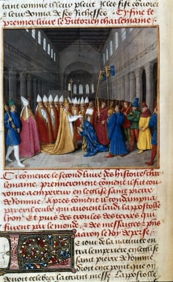 Couronnement de Charlemagne Couronnement de Charlemagne