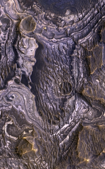 Plateau sur la Valles Marineris (Mars) Plateau sur la Valles Marineris (Mars)