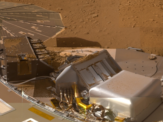 L'atterrisseur Phoenix sur Mars L'atterrisseur Phoenix sur Mars