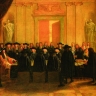 Louis XIV tenant les sceaux royaux