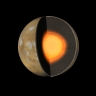 Vue interne de la planète Mars